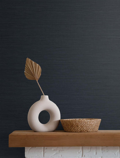 Seabrook Designs Even More Textures Seawave Sisal Sisal Contemporary Blue Matte  - TS82032