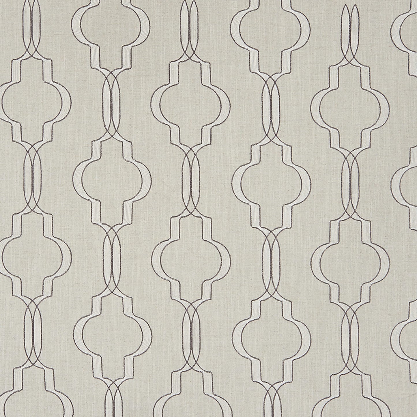 JF Fabrics TULAH 95 Fabric Transitional,Contemporary,Geometric Grey,Silver  Embroidery - 7628695 J8201