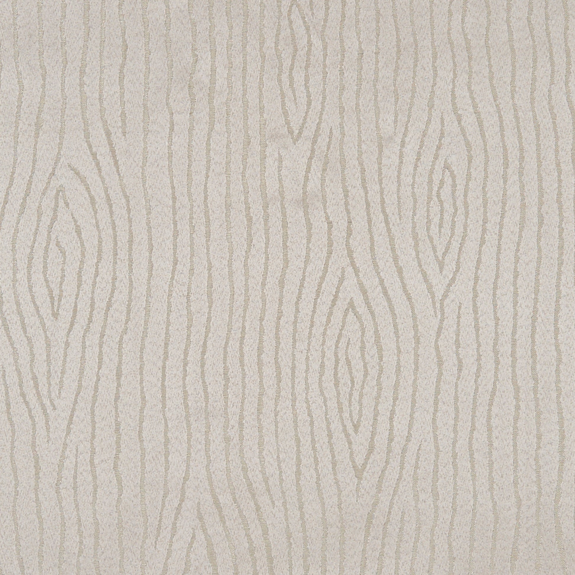 Beige fabric with a subtle taupe wood-grain pattern and textured jacquard finish.