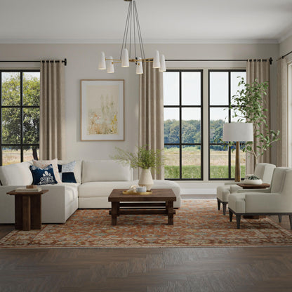 RIZZY HOME RUGS Tuscany   Traditional 4' x 6'    - TUSTUS71400750406