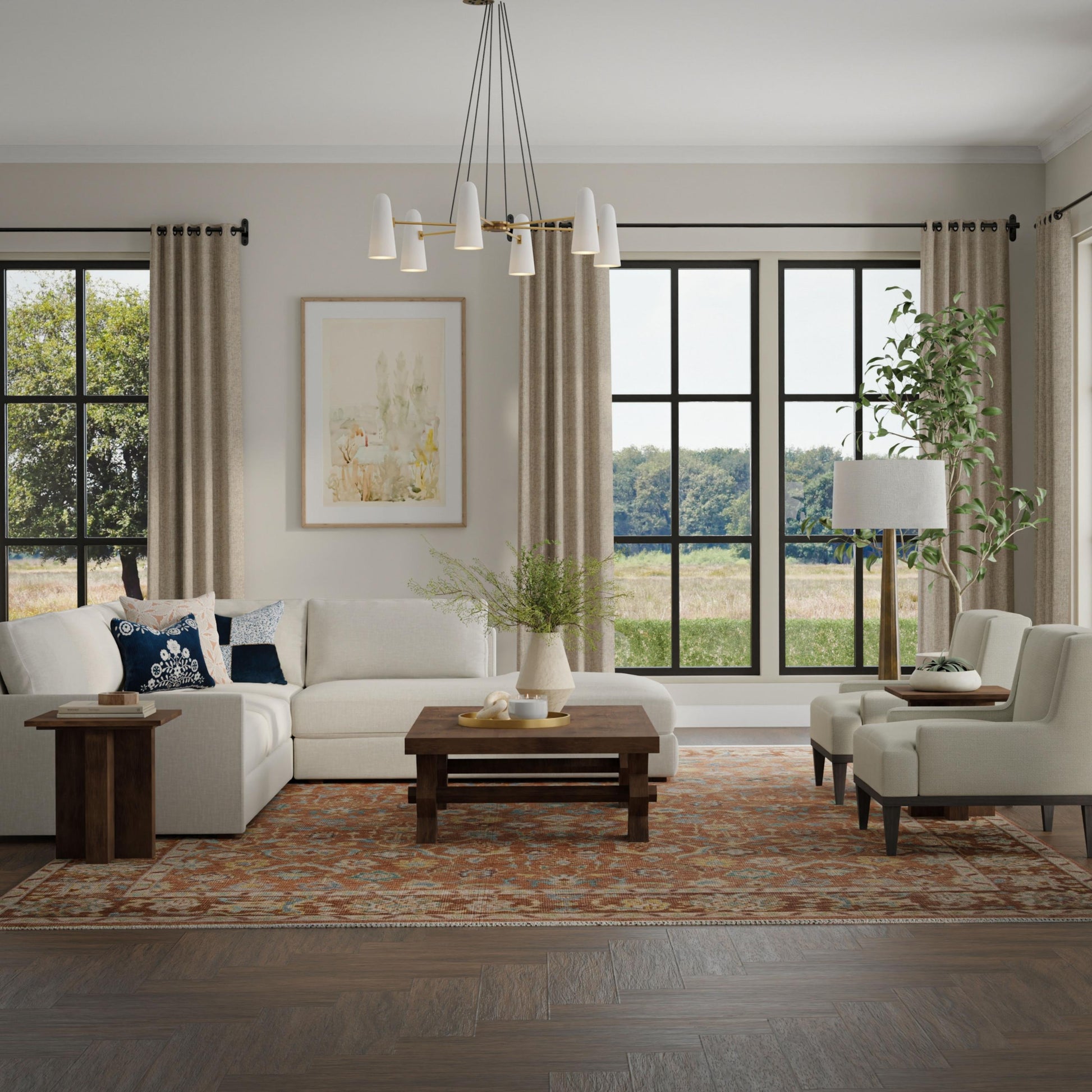Our Home Ritzy Rug RIZZY HOME RUGS Tuscany Traditional 10' x 14' - TUSTUS71400751014 ...