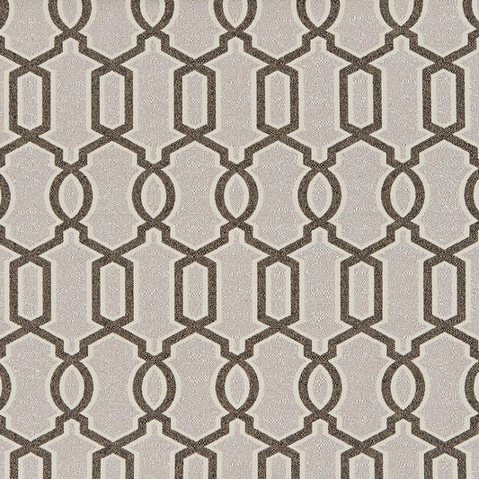 JF Fabrics TYSON 34 Fabric Traditional,Transitional,Contemporary,Geometric Brown,Creme/Beige  Jacquard,Texture - 5949534 J7731