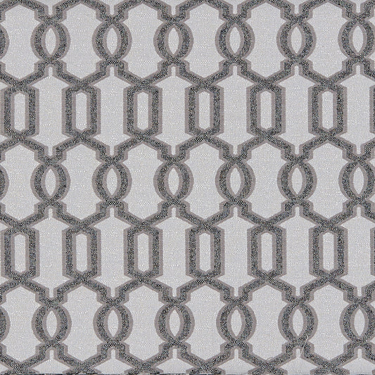 JF Fabrics TYSON 97 Fabric Traditional,Transitional,Contemporary,Geometric Grey/Silver  Jacquard,Texture - 5949597 J7731
