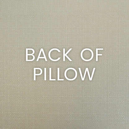 Mint traditional pillow with a textured linen-like cover, 24 x 24 inches.