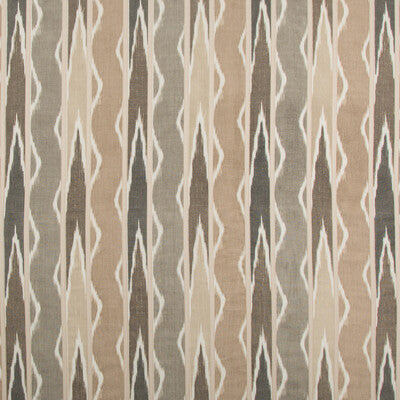 KRAVET COUTURE PRINT STRIPES BEIGE,YELLOW,TAUPE   - UBUD.16.0