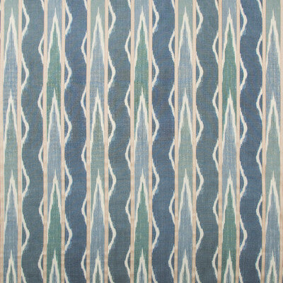 KRAVET COUTURE PRINT STRIPES BLUE,CHARCOAL,TEAL   - UBUD.5.0