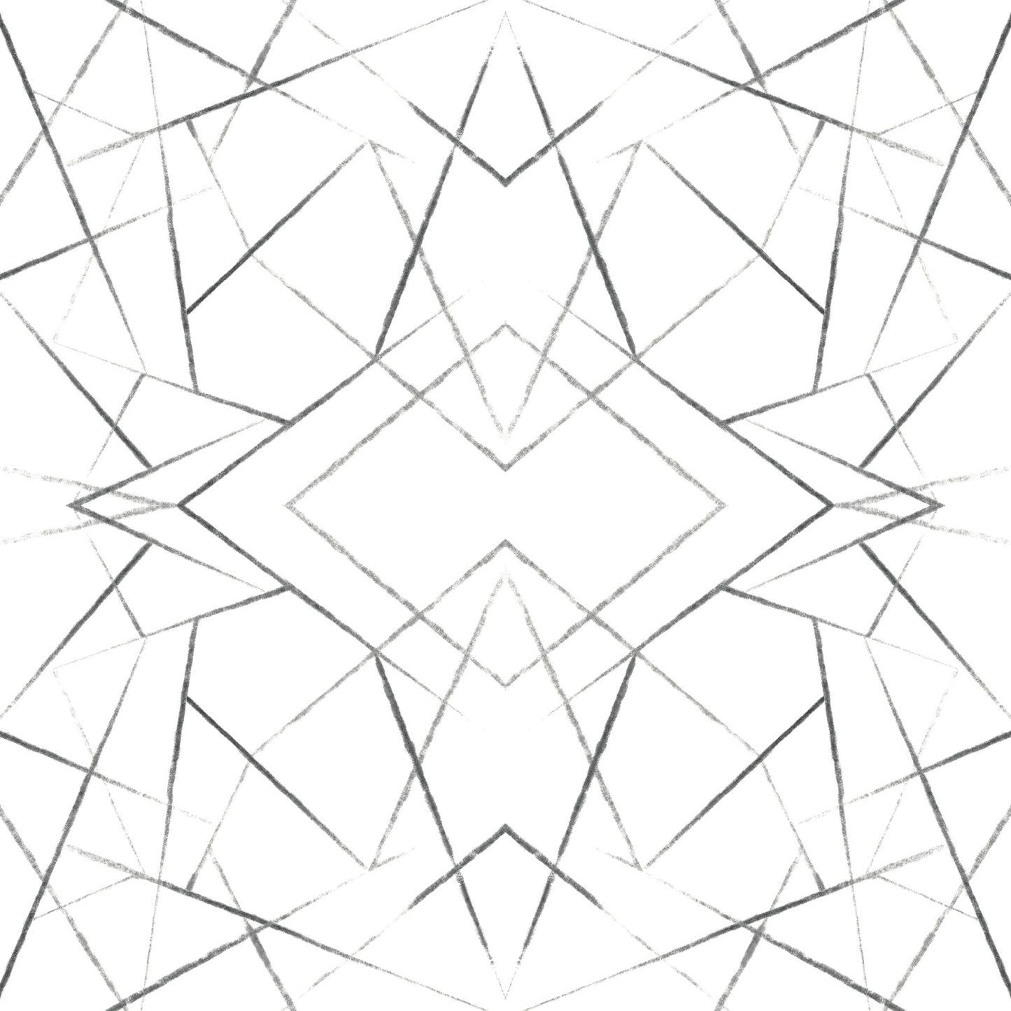 York Wallcoverings Urban Digest Geo Diamond Black Wallpaper  Geometrics Blacks   - UC3847