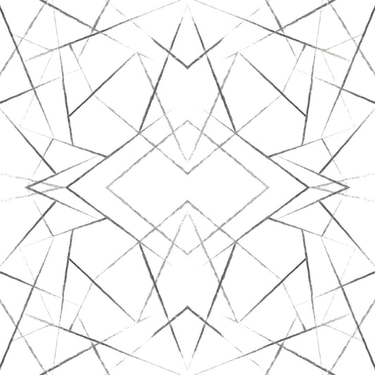 York Wallcoverings Urban Digest Geo Diamond Black Wallpaper  Geometrics Blacks   - UC3847