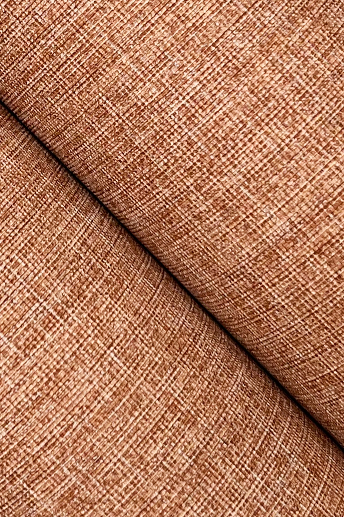 York Wallcoverings Urban Digest Berwick Chestnut Wallpaper Traditional Weaves Oranges   - UD2502N