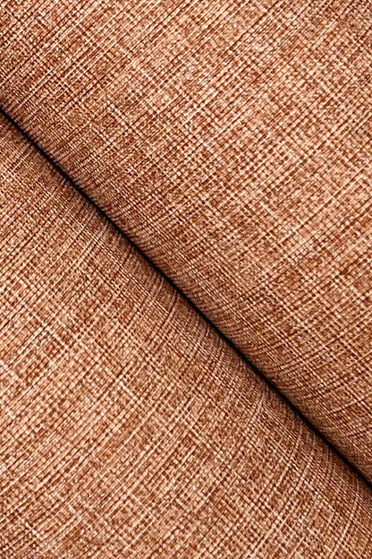 York Wallcoverings Urban Digest Berwick Chestnut Wallpaper Traditional Weaves Oranges   - UD2502N