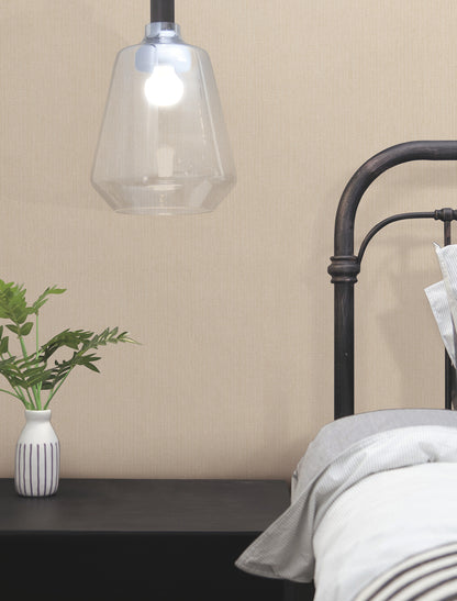 York Wallcoverings Urban Digest Purl One Sand Wallpaper Modern Stripes Beiges   - UD2506N