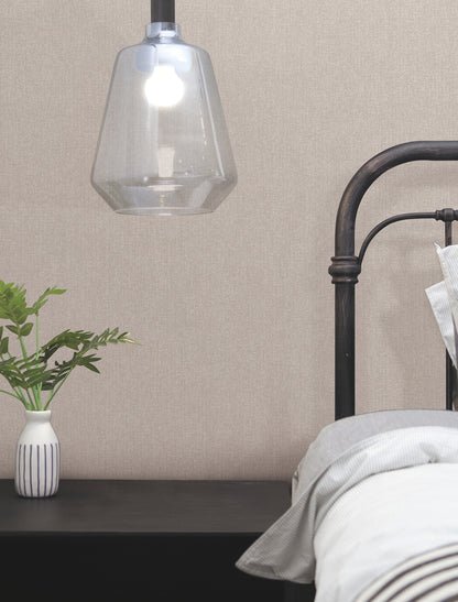 York Wallcoverings Urban Digest Purl One Pebble Wallpaper Modern Stripes Beiges   - UD2509N