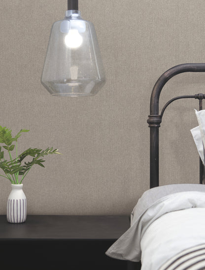 York Wallcoverings Urban Digest Purl One Graphite Wallpaper Modern Stripes Greys   - UD2510N