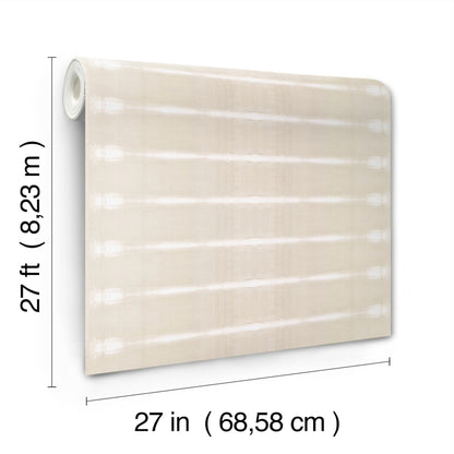 York Wallcoverings Urban Digest Resound Haze Wallpaper Modern Stripes Beiges   - UD2516N