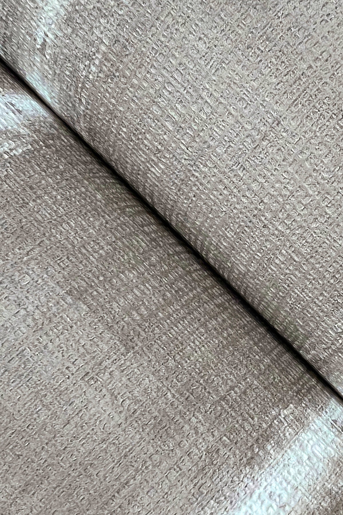 York Wallcoverings Urban Digest Resound Driftwood Wallpaper Modern Stripes Browns   - UD2517N