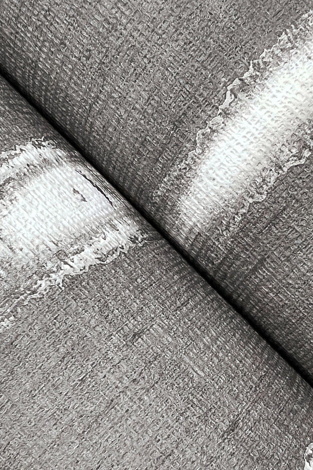 York Wallcoverings Urban Digest Resound Graphite Wallpaper Modern Stripes Greys   - UD2519N