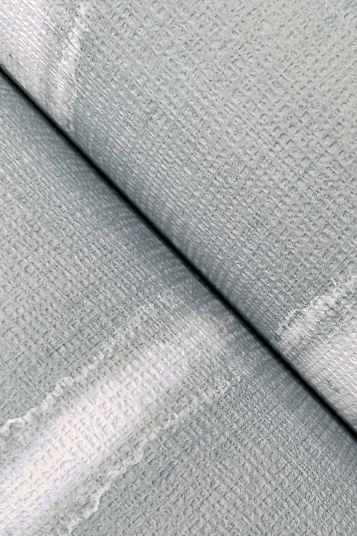 York Wallcoverings Urban Digest Resound Mist Wallpaper Modern Stripes Blues   - UD2520N