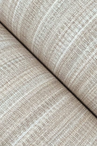 York Wallcoverings Urban Digest Allineate Seashell Wallpaper Eclectic Bohemian Beiges   - UD2523N