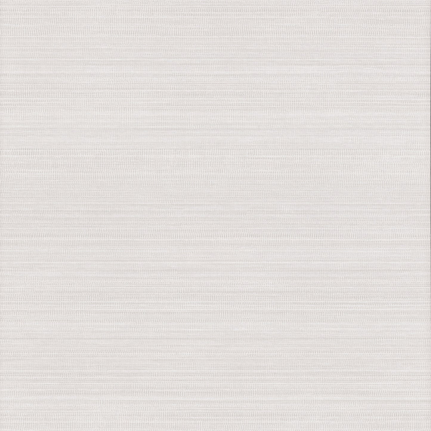 Cream-beige wallpaper with a fine horizontal weave texture in neutral grey tones.