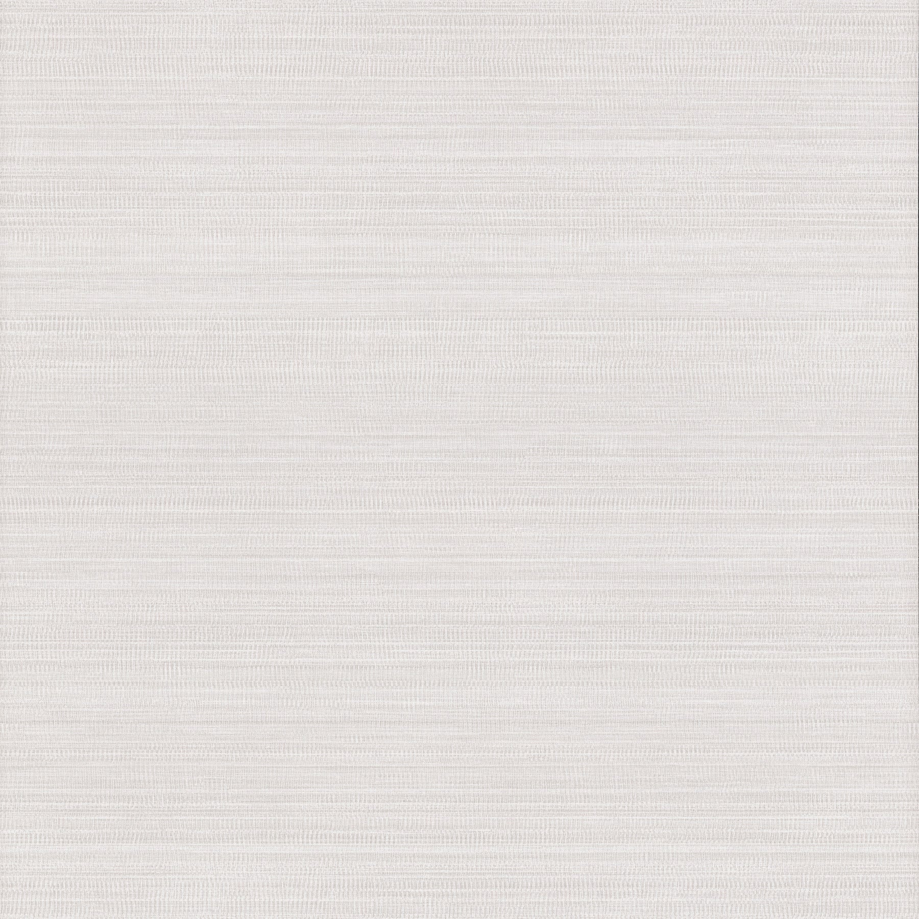 Cream-beige wallpaper with a fine horizontal weave texture in neutral grey tones.