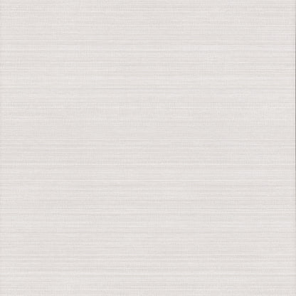 Cream-beige wallpaper with a fine horizontal weave texture in neutral grey tones.