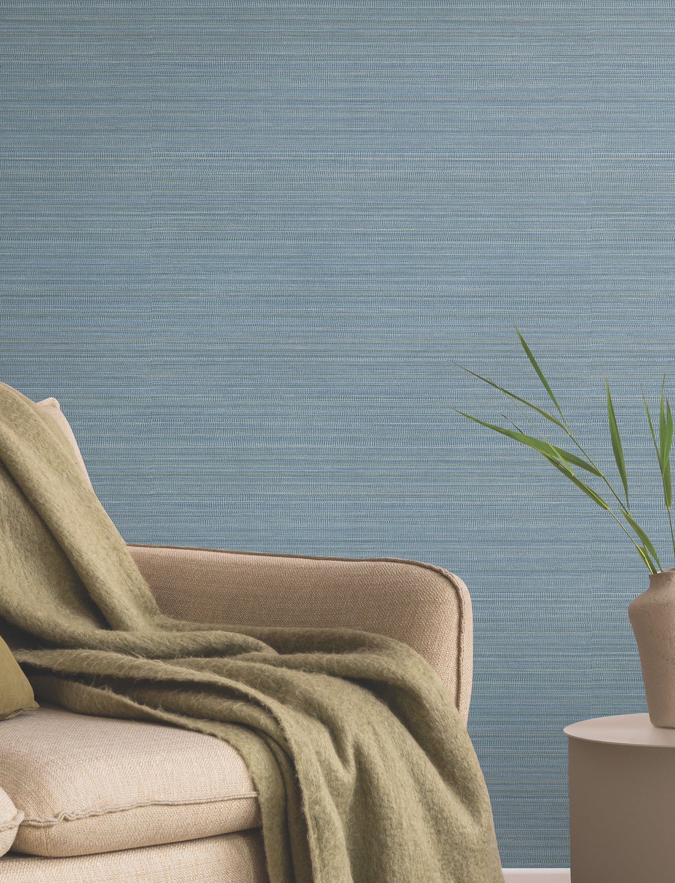 York Wallcoverings Urban Digest Allineate Ink Wallpaper Eclectic Bohemian Blues   - UD2527N