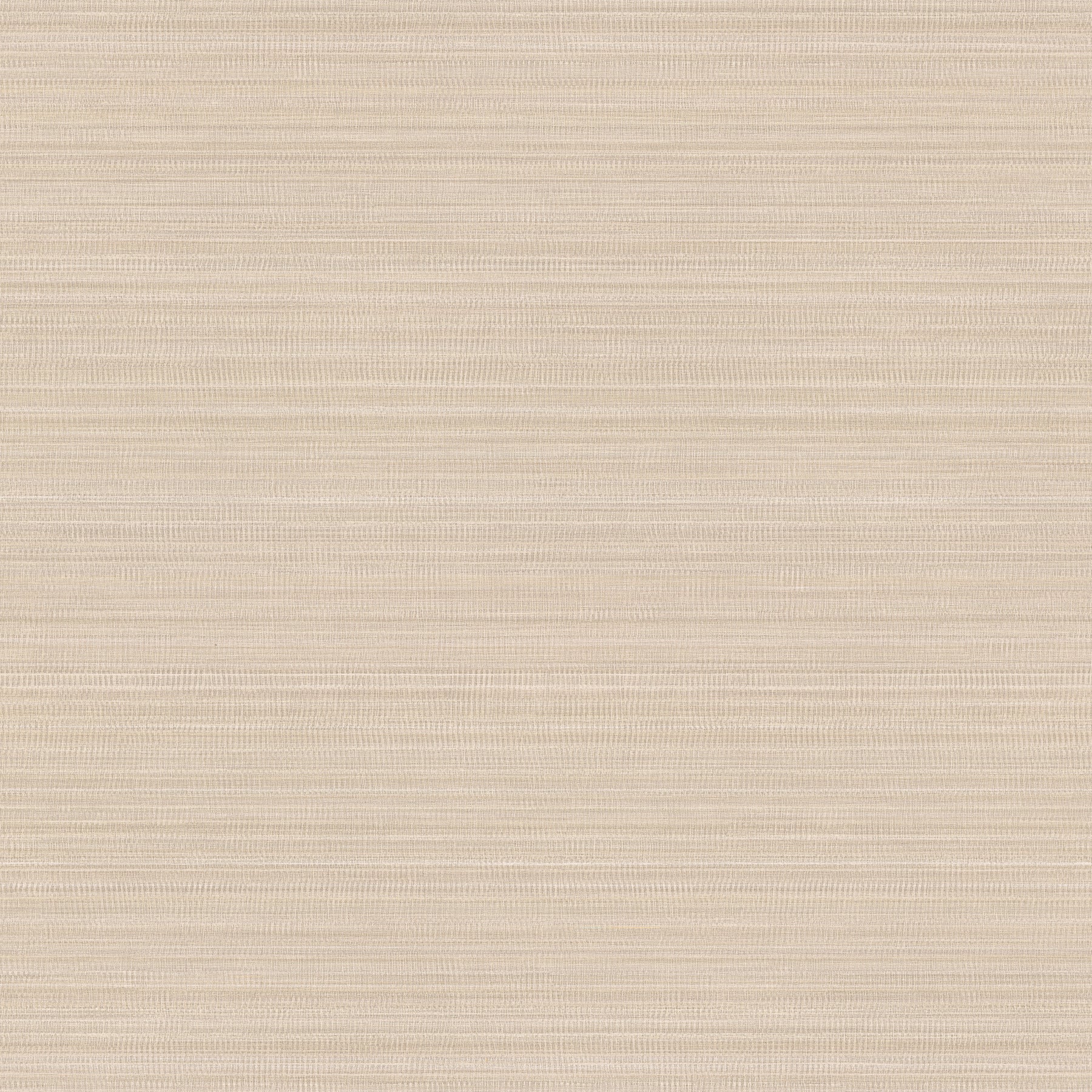 Beige woven texture wallpaper with subtle horizontal stripes, linen-like.