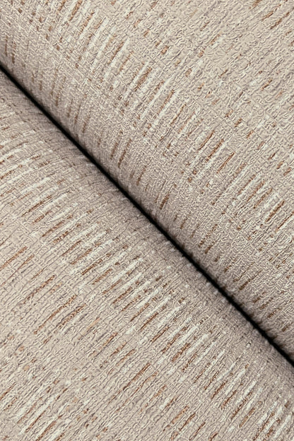 York Wallcoverings Urban Digest Stratford Linen Wallpaper Transitional Stripes Browns   - UD2541N