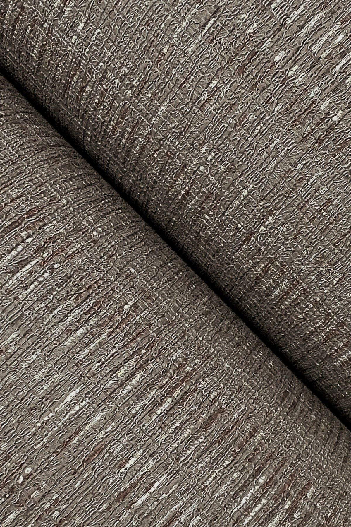 York Wallcoverings Urban Digest Stratford Umber Wallpaper Transitional Stripes Browns   - UD2542N