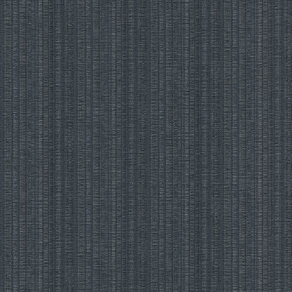 York Wallcoverings Urban Digest Stratford Midnight Wallpaper Transitional Stripes Blues   - UD2546N