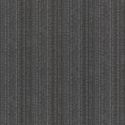 York Wallcoverings Urban Digest Stratford Carbon Wallpaper Transitional Stripes Blacks   - UD2549N