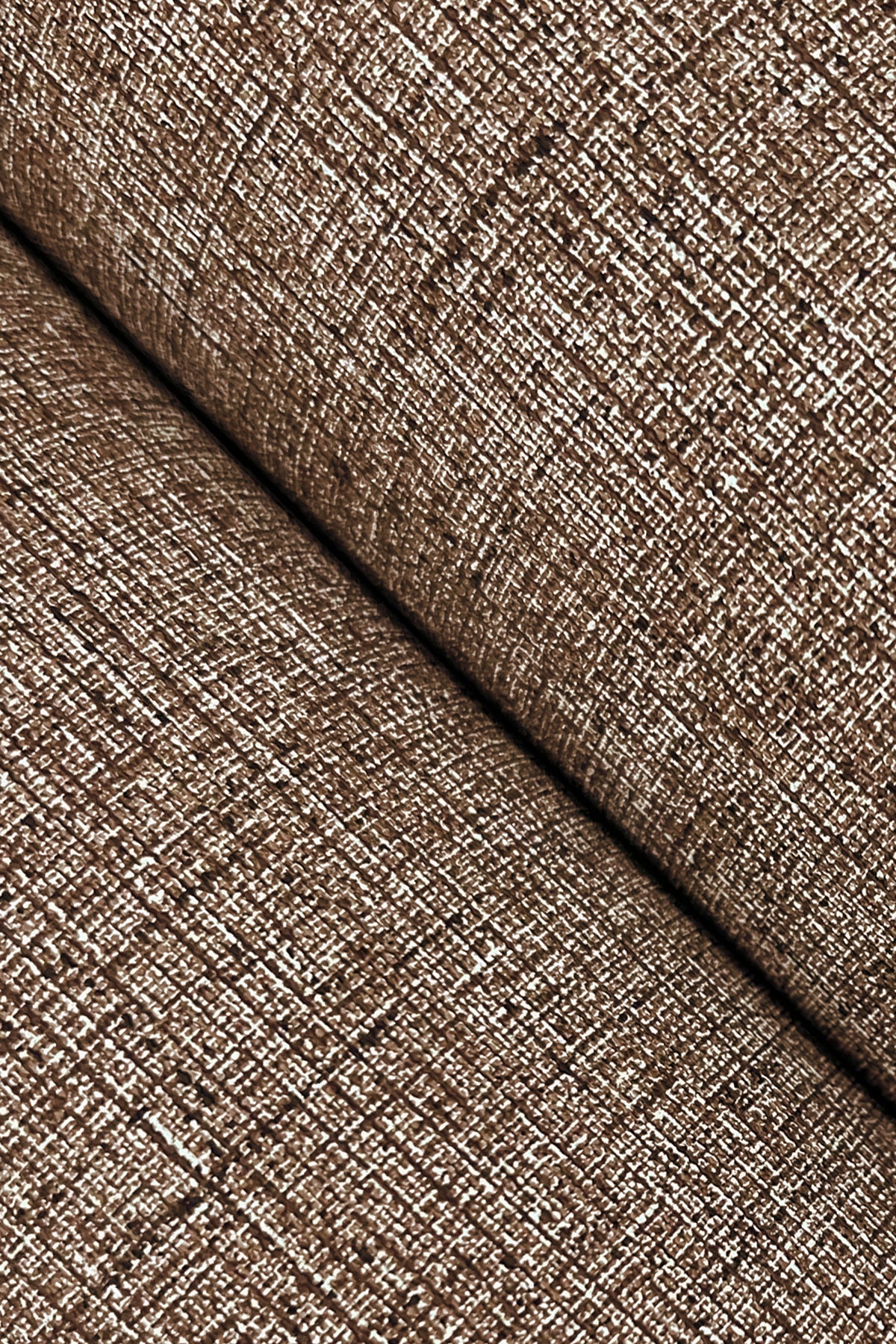 York Wallcoverings Urban Digest Hardy Linen Tudor Wallpaper Traditional Weaves Browns   - UD2559N