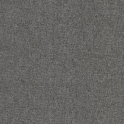 York Wallcoverings Urban Digest Hardy Linen Onyx Wallpaper Traditional Weaves Blacks   - UD2562N