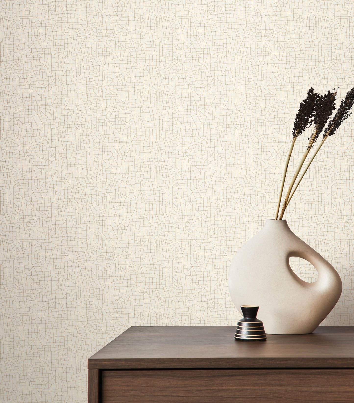 York Wallcoverings Urban Digest Exchange Gilded Wallpaper Industrial Geometrics Whites and Off-Whites   - UD2566N