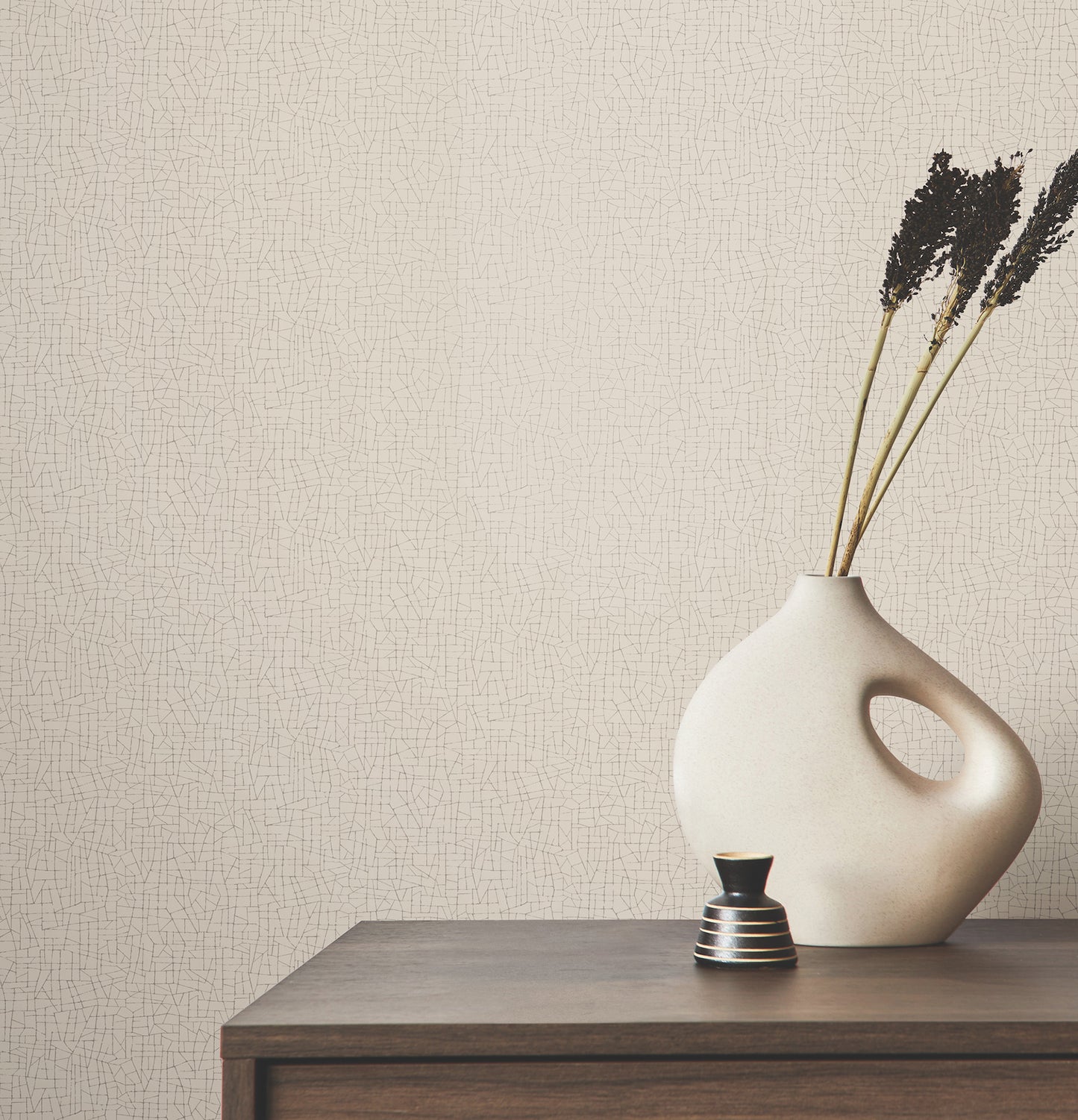 York Wallcoverings Urban Digest Exchange Crystal Shore Wallpaper Industrial Geometrics Beiges   - UD2570N