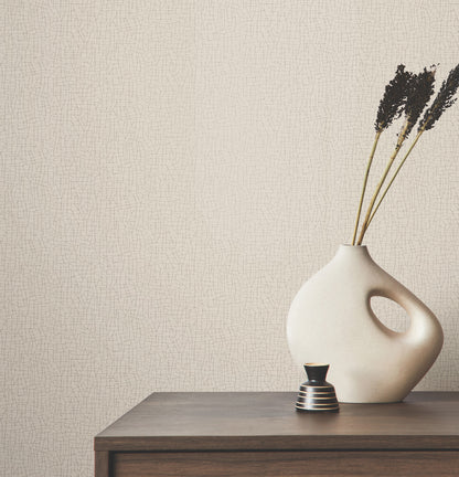 York Wallcoverings Urban Digest Exchange Crystal Shore Wallpaper Industrial Geometrics Beiges   - UD2570N