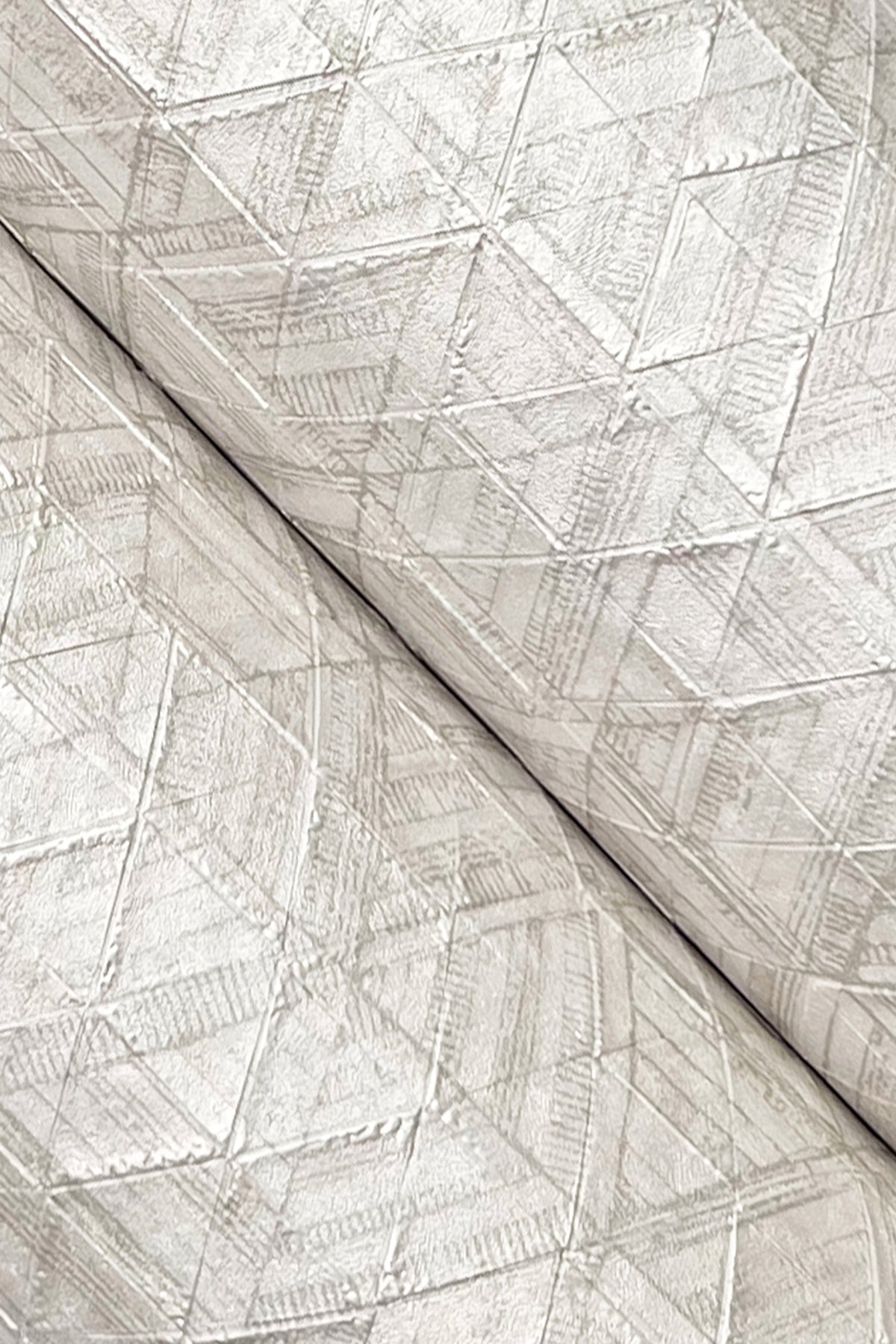 York Wallcoverings Urban Digest Rune Mother Of Pearl Wallpaper Modern Geometrics Whites and Off-Whites   - UD2578N