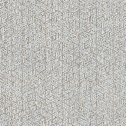 York Wallcoverings Urban Digest Rune Pewter Wallpaper Modern Geometrics Blues   - UD2584N