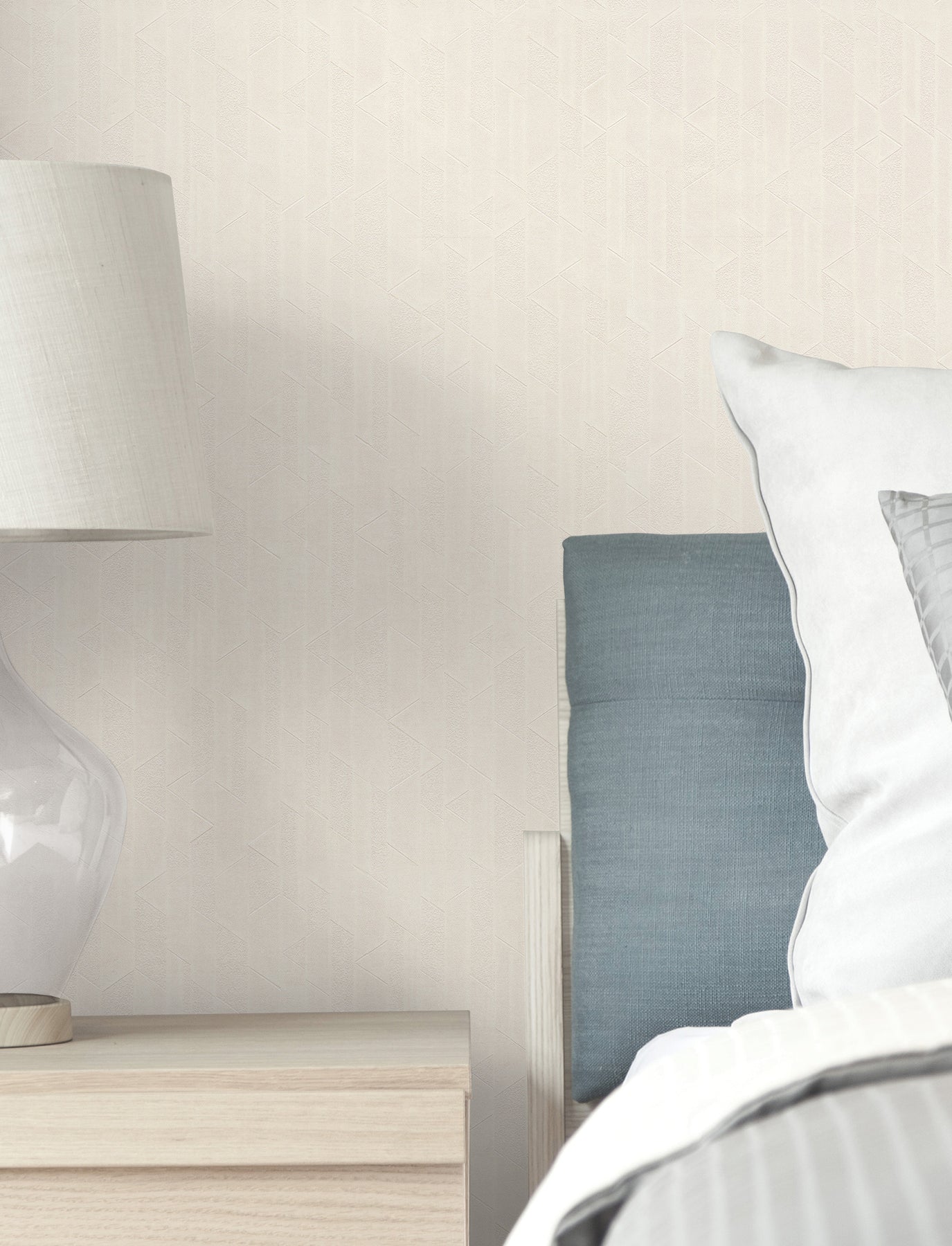 York Wallcoverings Urban Digest Verge Porcelain Wallpaper Modern Stripes Whites and Off-Whites   - UD2589N