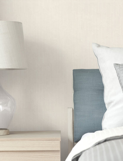 York Wallcoverings Urban Digest Verge Porcelain Wallpaper Modern Stripes Whites and Off-Whites   - UD2589N