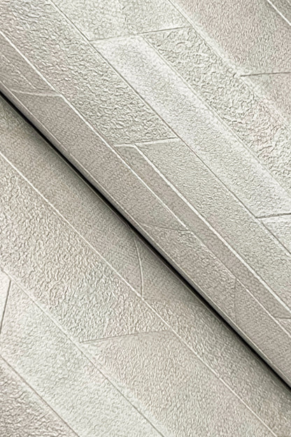 York Wallcoverings Urban Digest Verge Pewter Wallpaper Modern Stripes Greys   - UD2590N