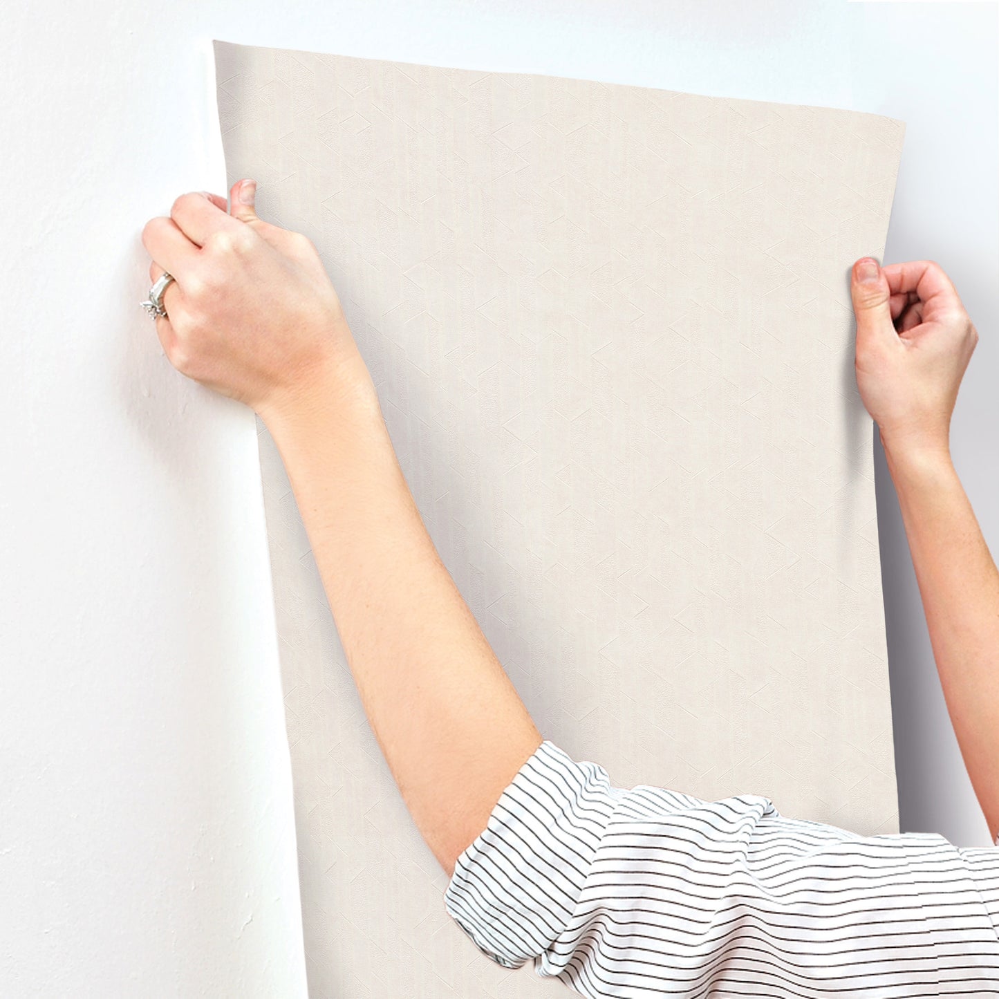 York Wallcoverings Urban Digest Verge Pewter Wallpaper Modern Stripes Greys   - UD2590N