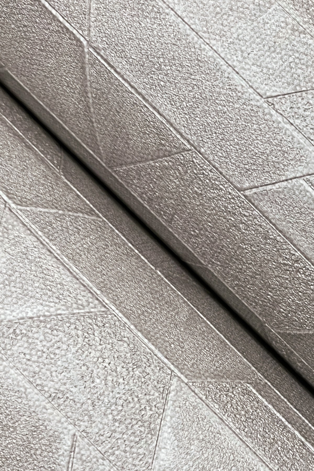 York Wallcoverings Urban Digest Verge Soapstone Wallpaper Modern Stripes Greys   - UD2592N