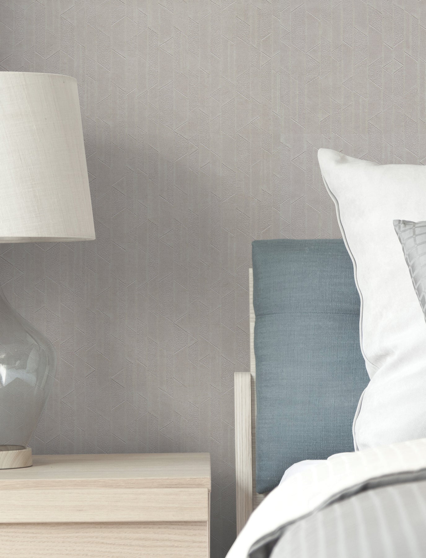 York Wallcoverings Urban Digest Verge Soapstone Wallpaper Modern Stripes Greys   - UD2592N