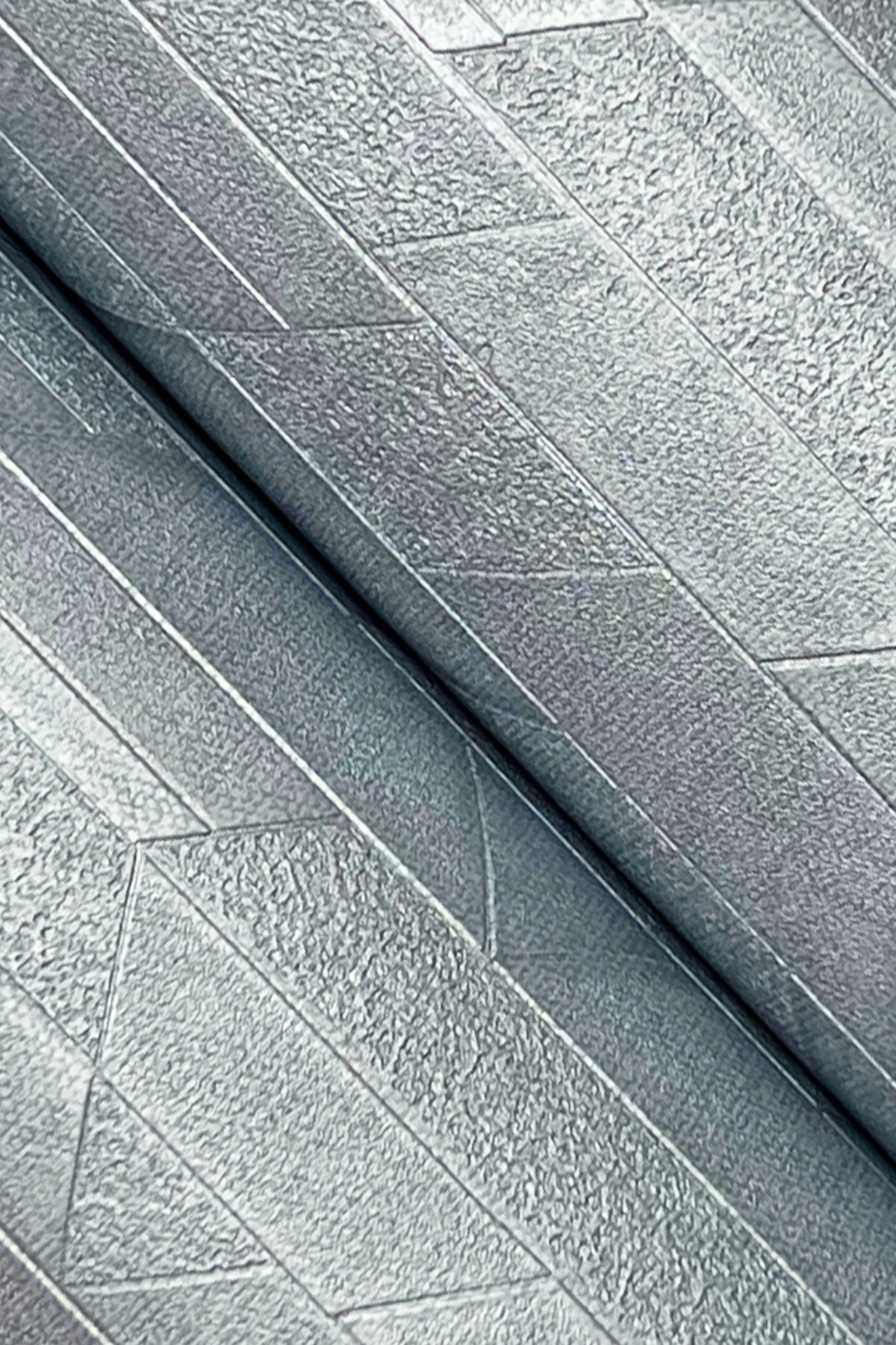 York Wallcoverings Blooms Verge Bluestone Wallpaper Modern Stripes Blues   - UD2594N