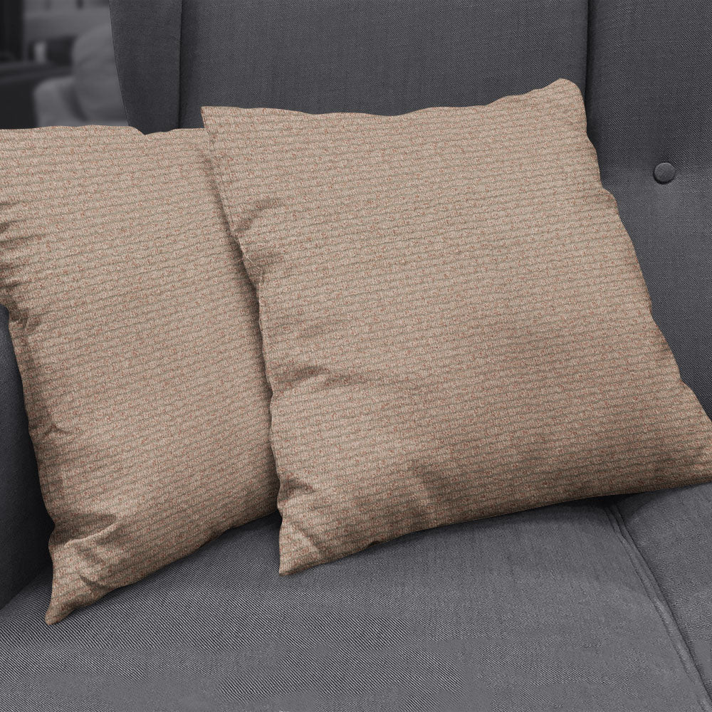 Beige solid pongee fabric swatch