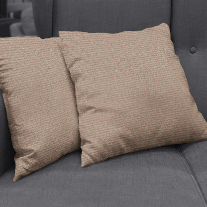 Beige solid pongee fabric swatch