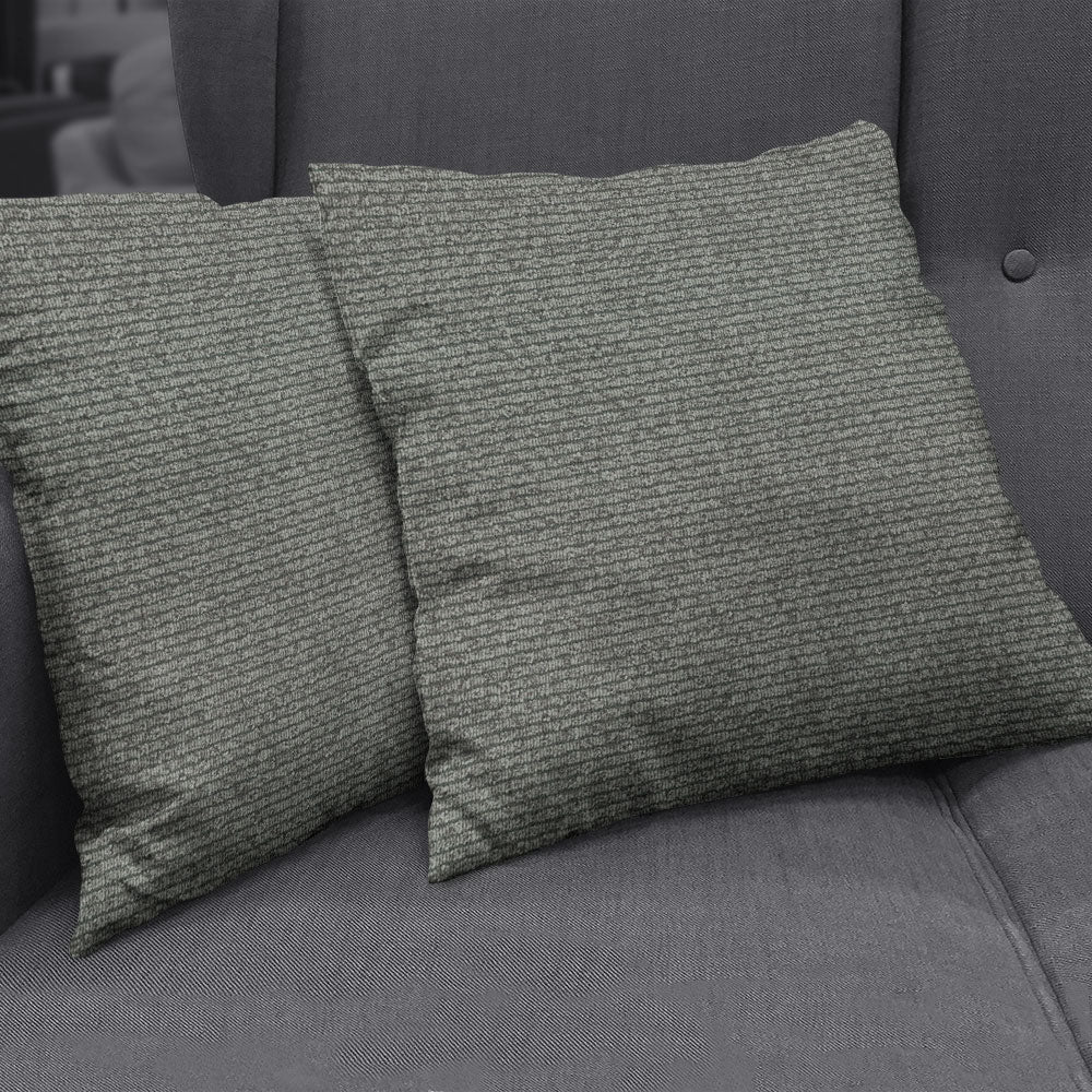 Charcoal gray flannel solid fabric swatch