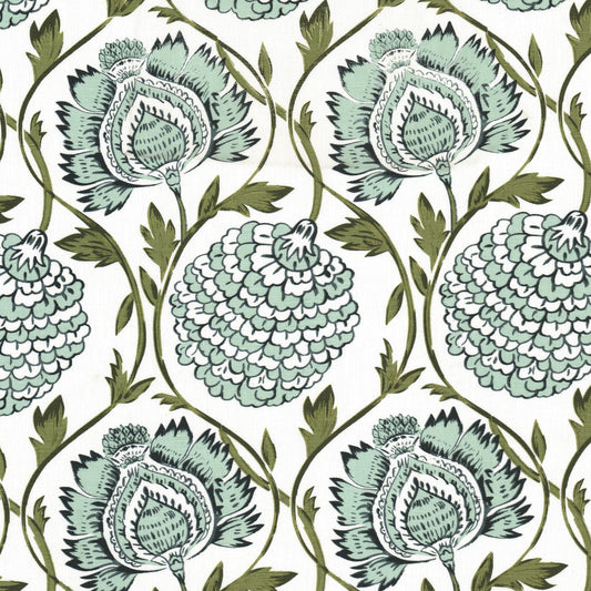 STOUT TEXTILES  MULTIPURPOSE,PRINT TRANSITIONAL,, FLORAL VAPOR   - UNFO-5