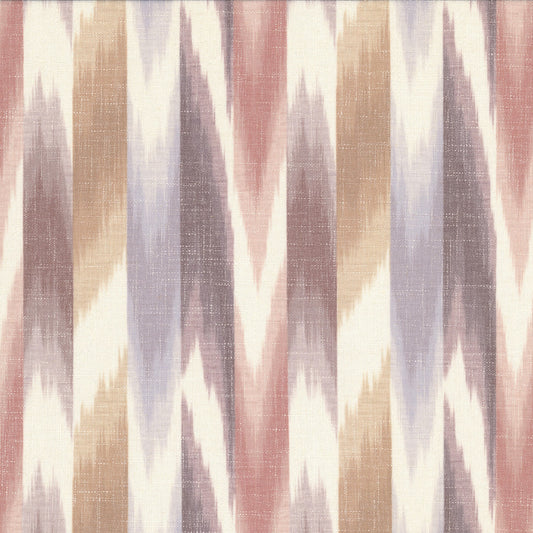 STOUT TEXTILES  MULTIPURPOSE,PRINT TRANSITIONAL,, IKAT MAUVE   - UNTA-3